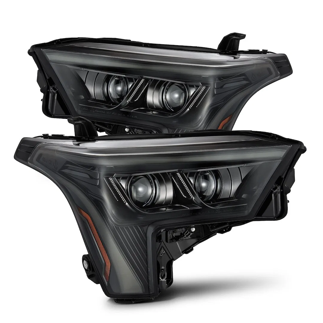 880873 – ALPHAREX USA Headlight Assembly, LED Bulb Projector Beam With Amber Daytime Running Light/ Amber Sequential ...